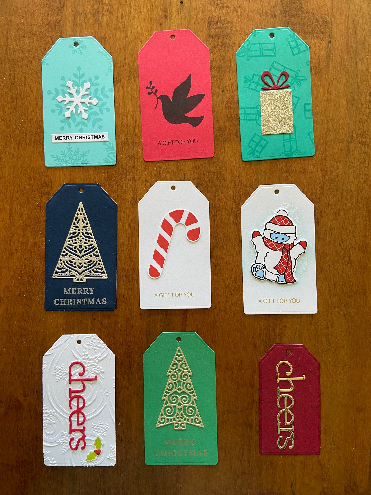Gift Tags 4-Pack (size M) | Samples