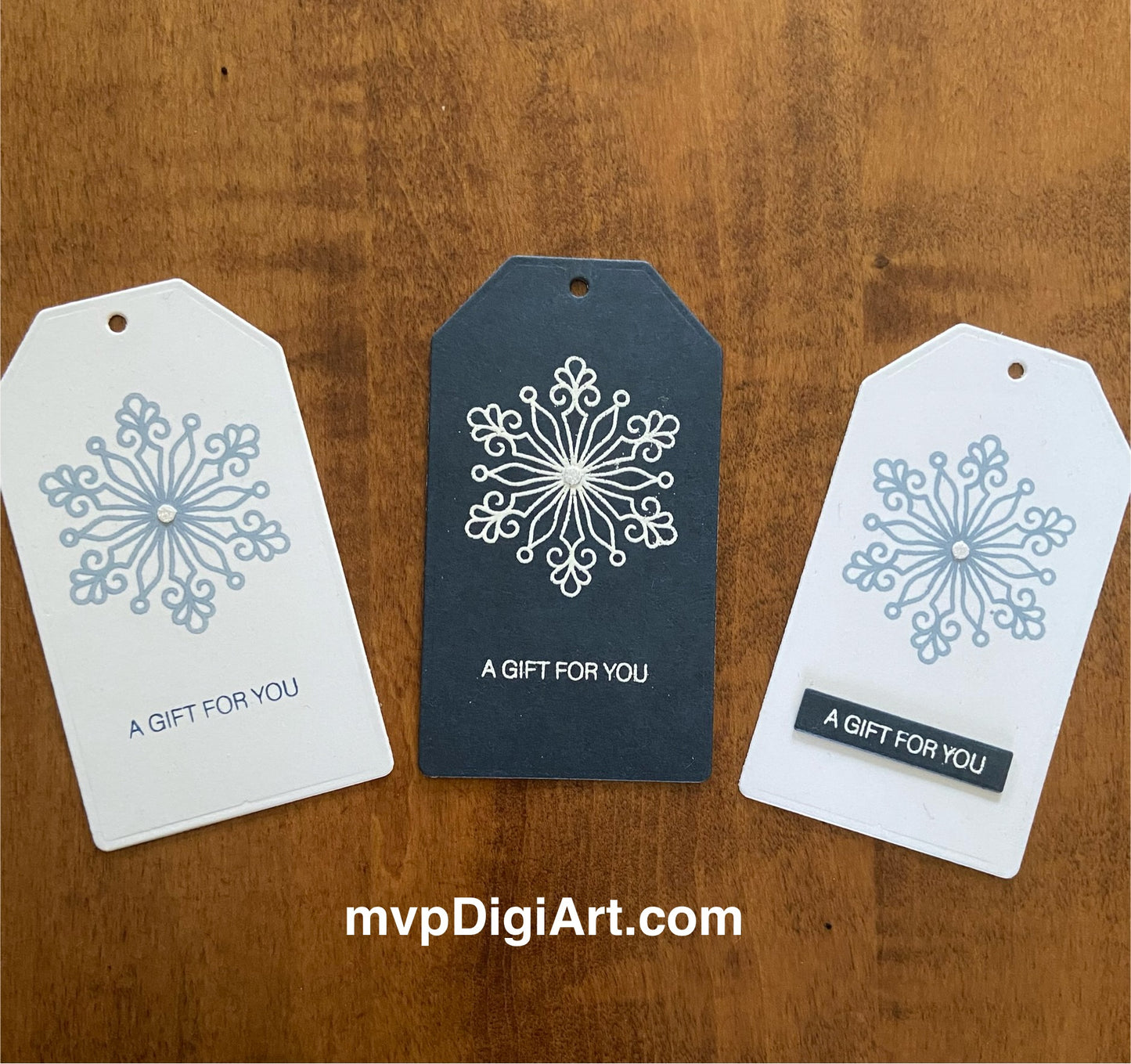 Gift Tags 4-Pack (size M) | Samples