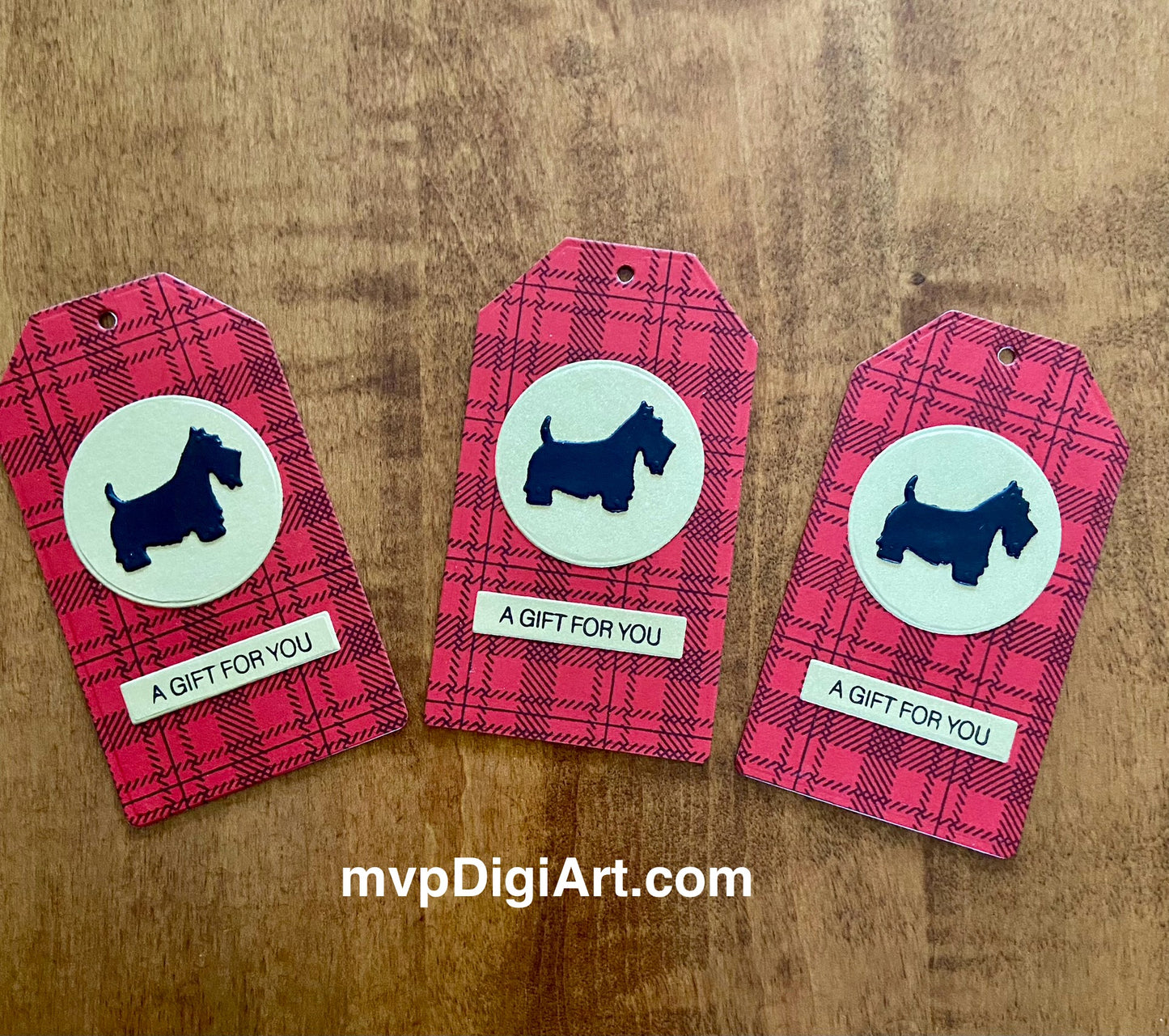 Gift Tags 4-Pack (size M) | Samples