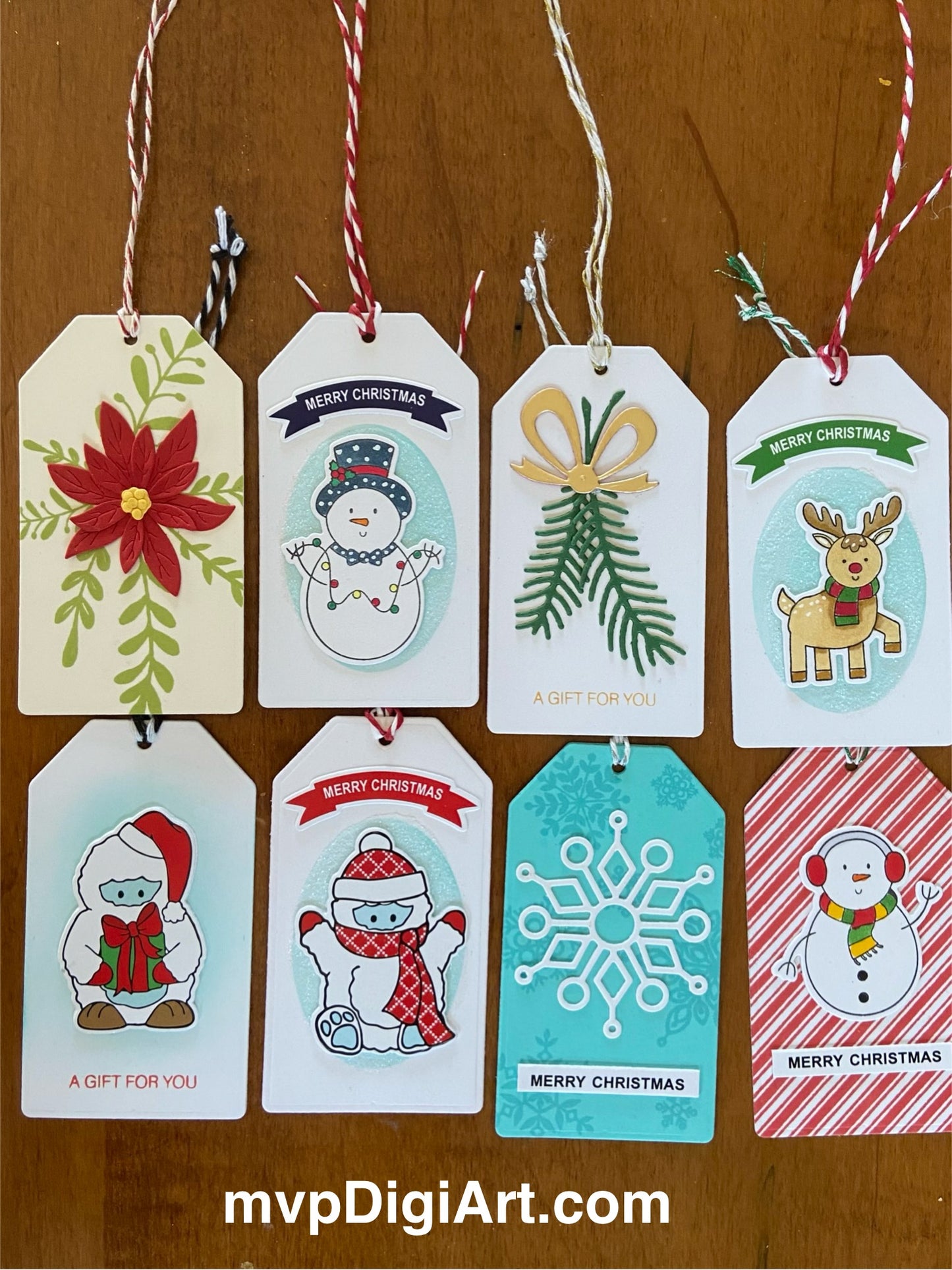 Gift Tags 4-Pack (size M) | Samples