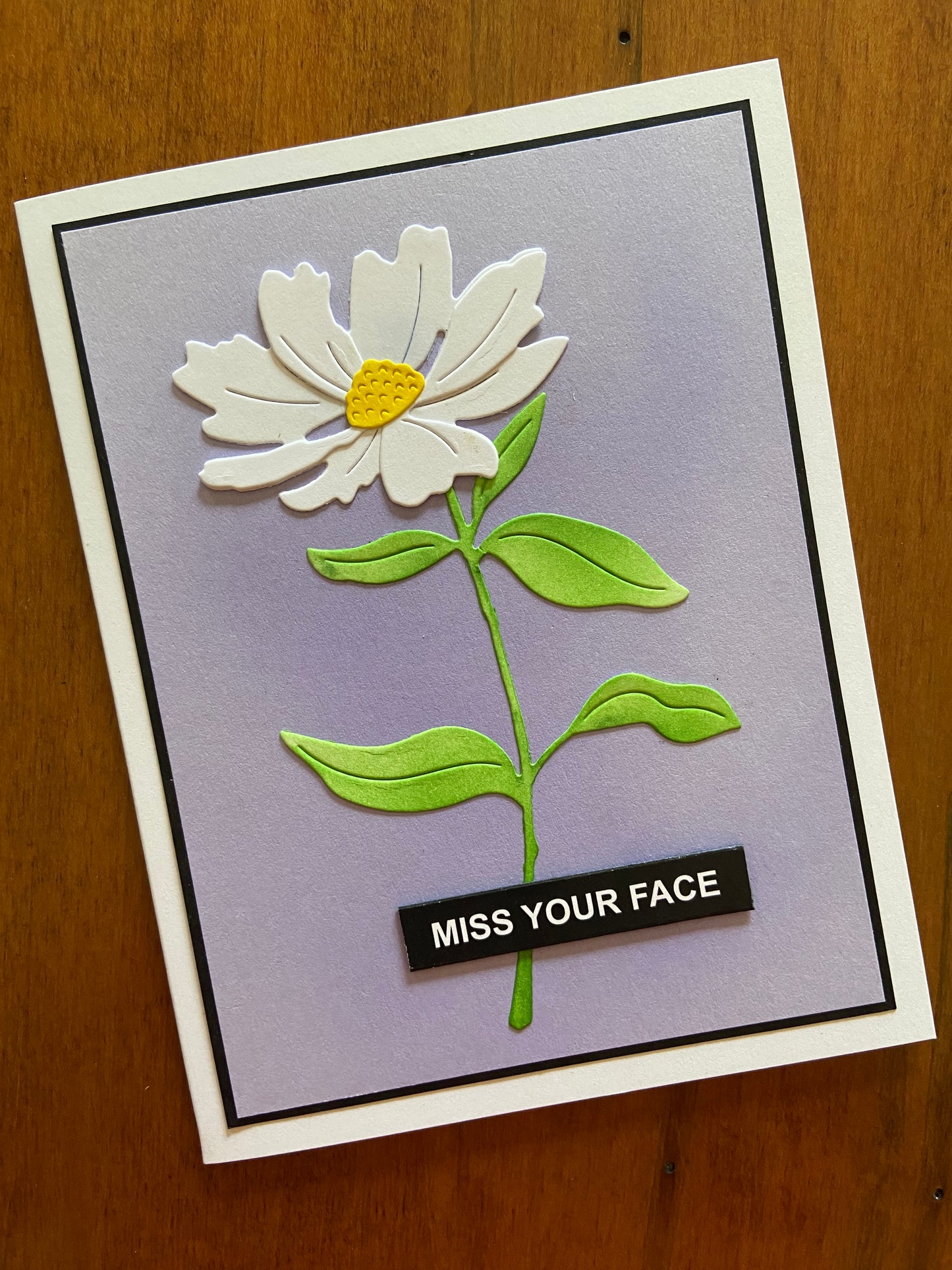 Any Occasion & Miss Your Face Handmade Cards | 2 Pack