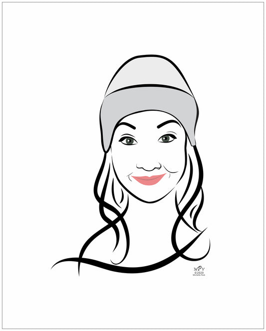 Sara w hat