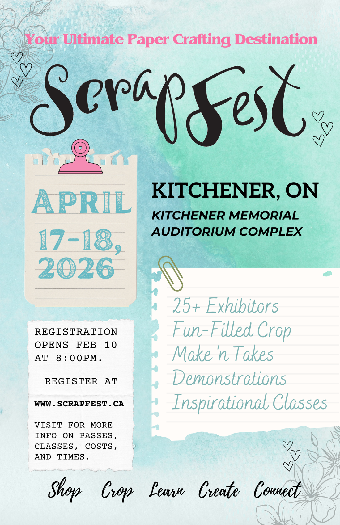 Visit Michelle V. Park Design at Scrapfest 2026