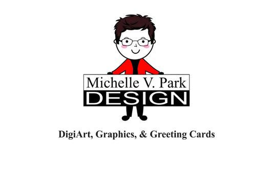 Michelle Park's handmade greeting cards and graphic design work