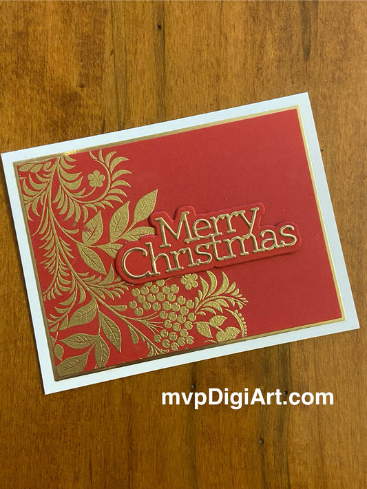 Handmade Christmas Card | Merry Christmas