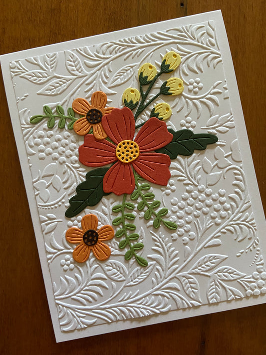 Floral & Foliage Handmade Any Occasion Card h think this sold July 14 pmt