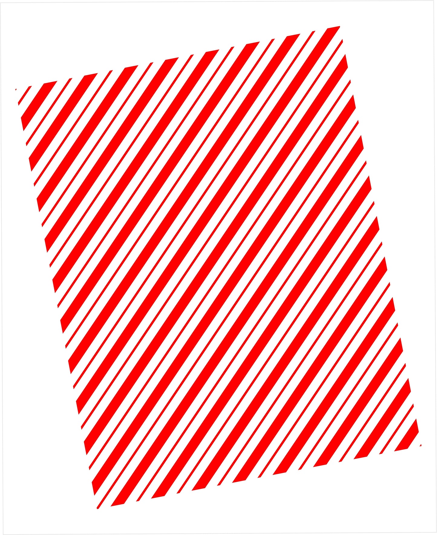 Premium Patterned Cardstock | Diagonal Stripes | Singles