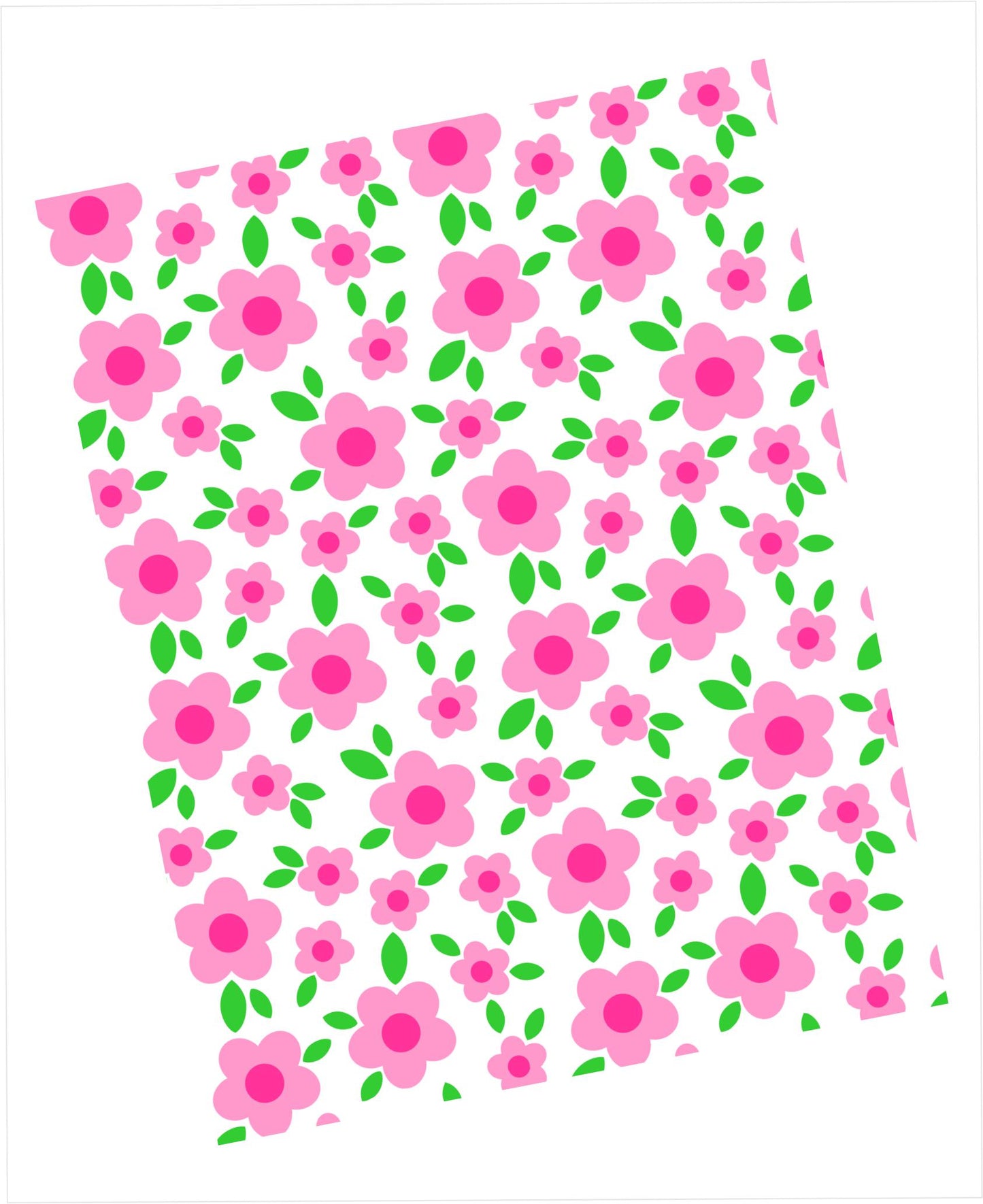 Premium Patterned Cardstock| Florals & Leaves Backgrounds | Singles
