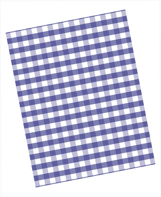Premium Patterned Cardstock | Gingham | Singles