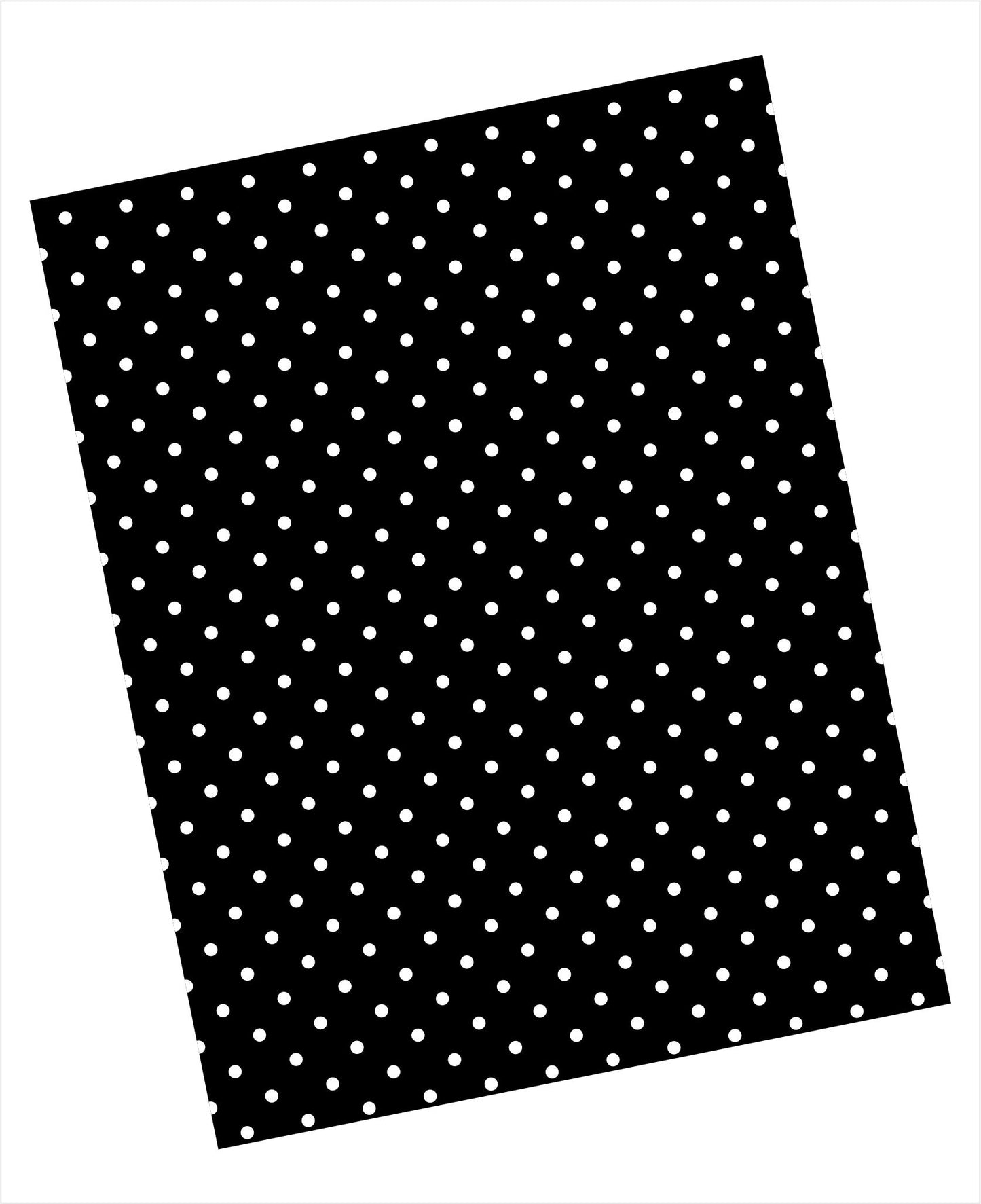 Patterned Cardstock | White Swiss Dots On Coloured | Singles