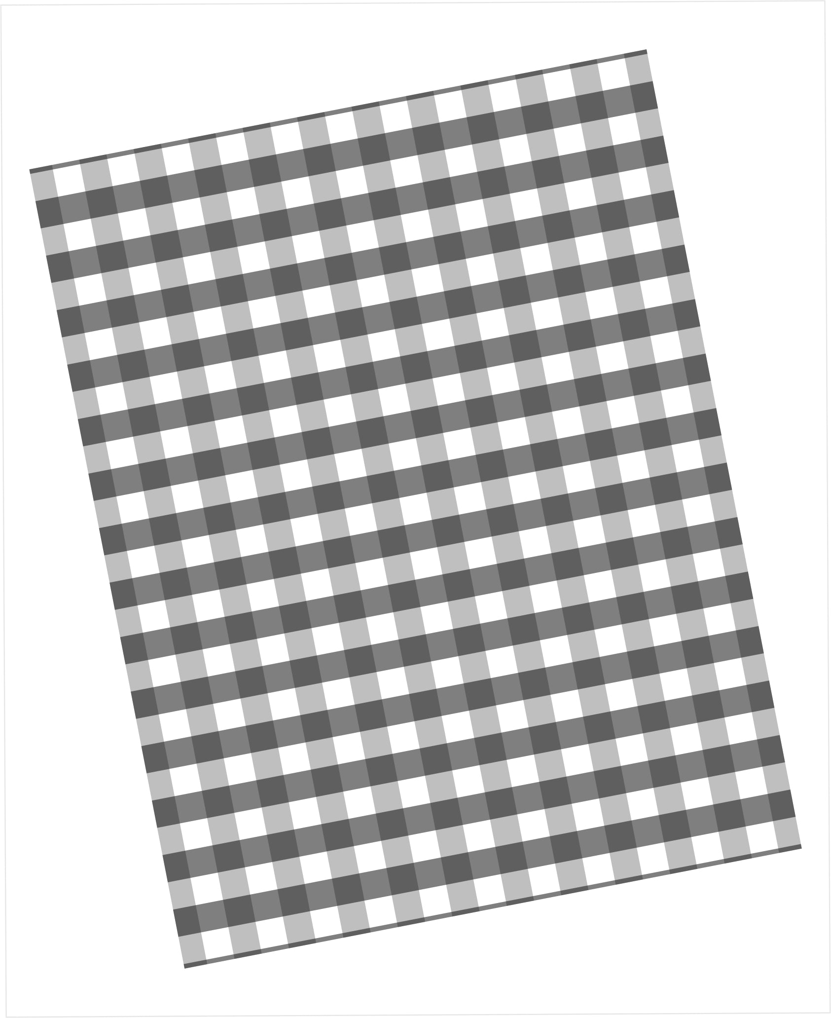 Black and white gingham pattern