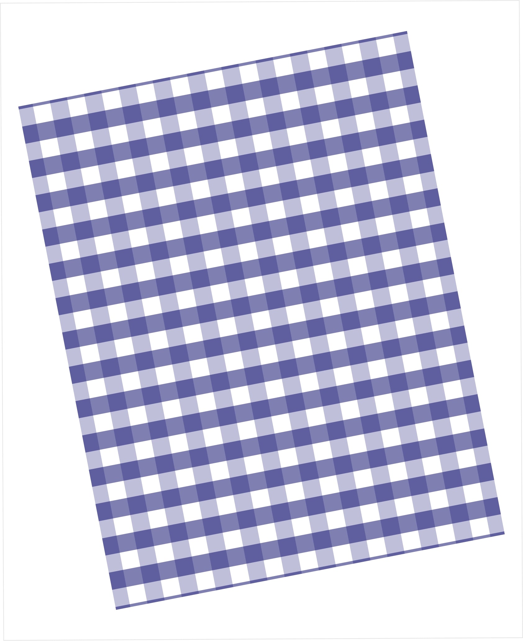 Dark blue and white gingham pattern