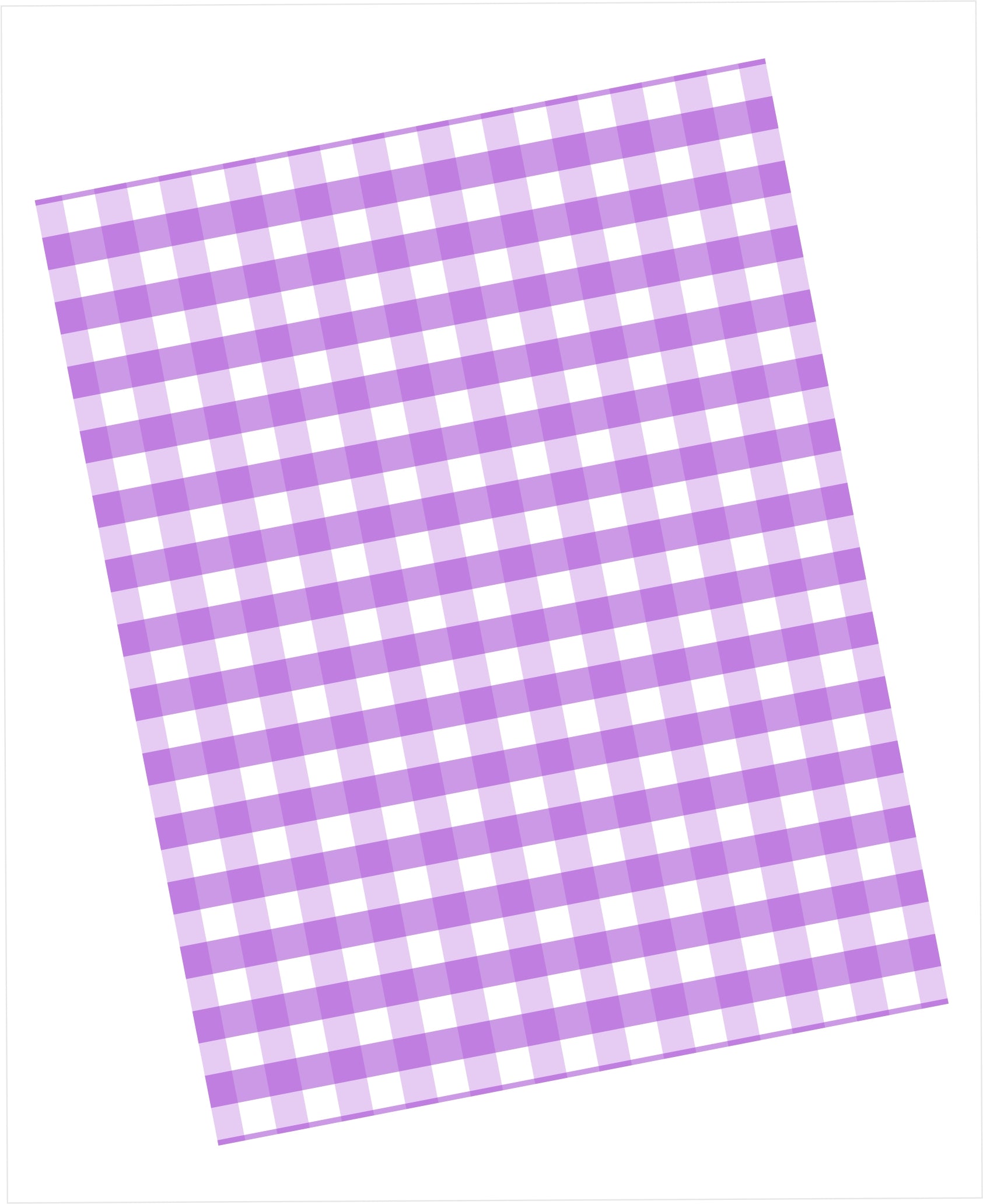 Majestic purple and white gingham pattern