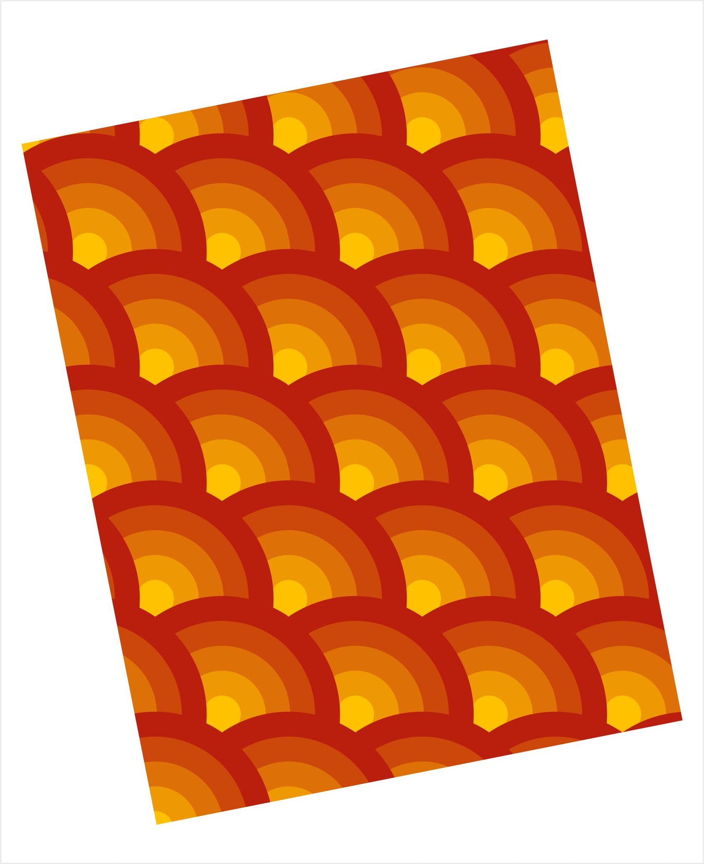 Yellow orange sunshine pattern