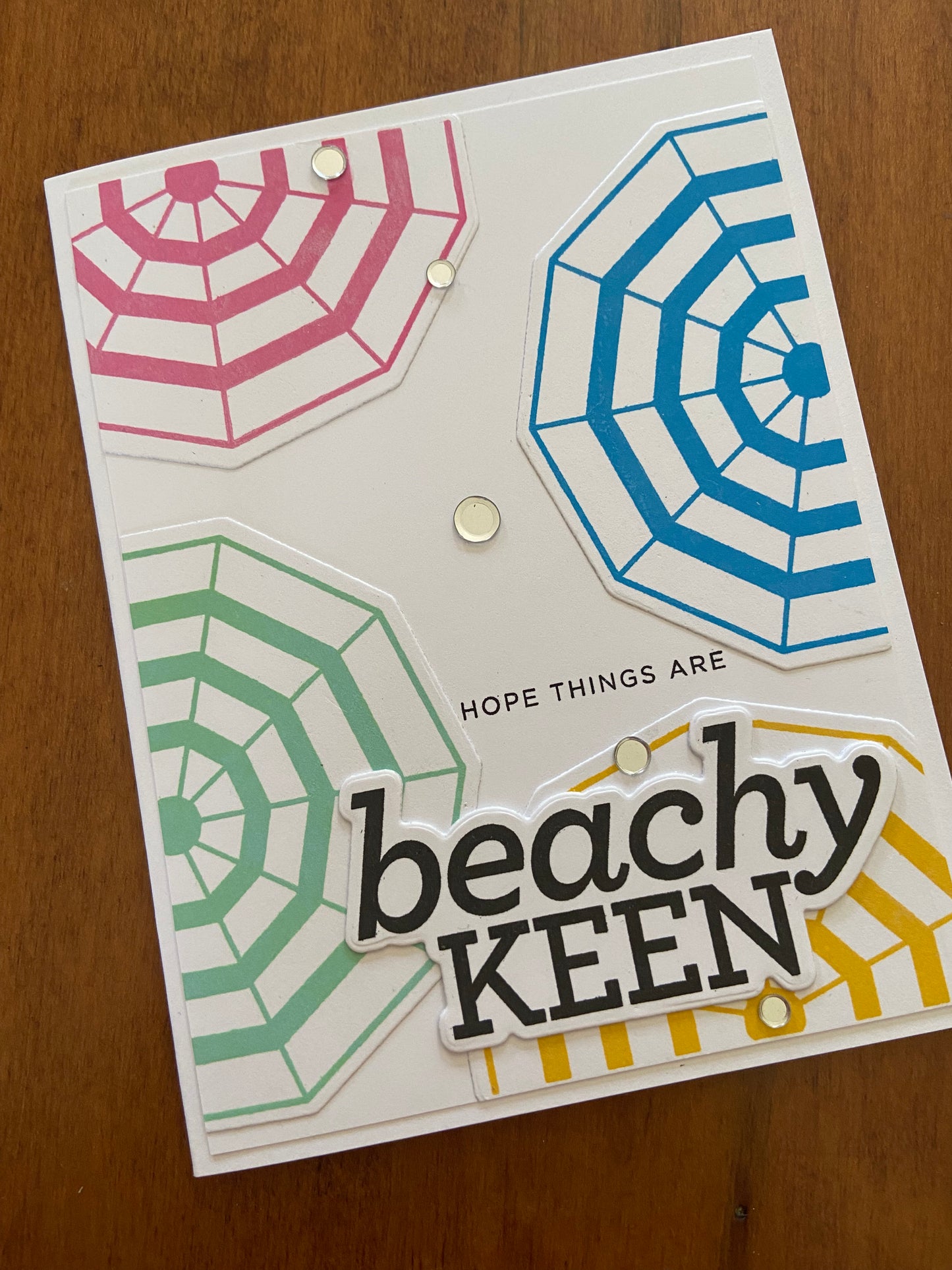 Beachy Keen Thinking of You Card