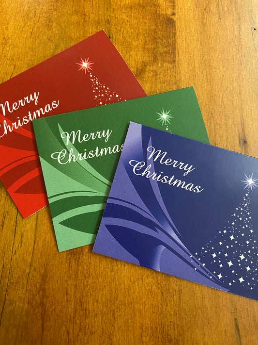 Christmas Starlight Cards | 3 Pack